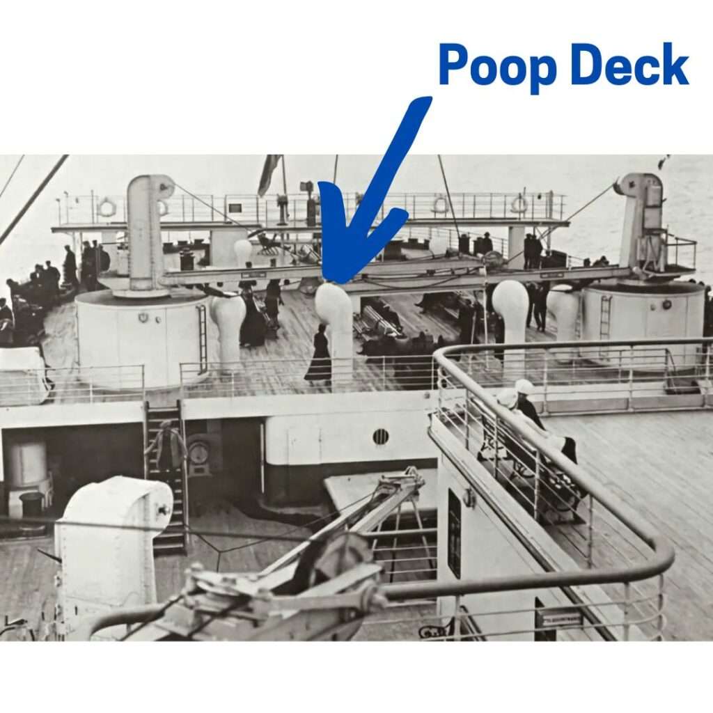 Poop Deck on the Titanic